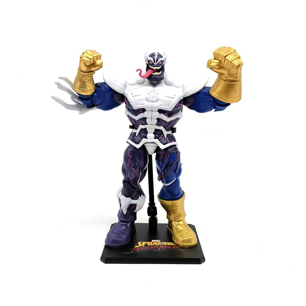ZD TOYS Venomized Black Panther Thanos Iron Man Marvel 7in