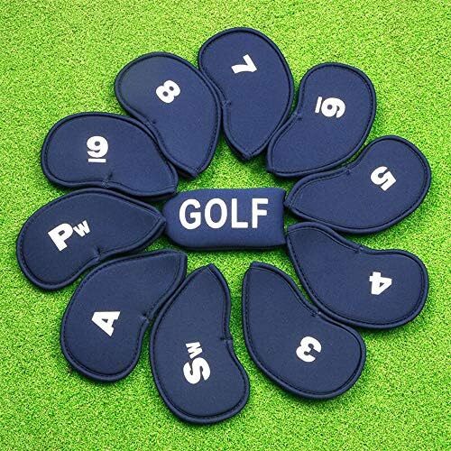 Sword &Shield Sports 10Pcs Golf Head Cover Club Iron Putter Head Protector Se... - Picture 9 of 9