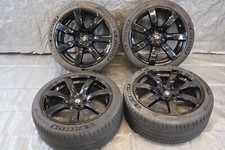 2010 NISSAN GT-R R35 VR38 3.8L OEM WHEEL & TIRES 20X9.5 20X10.5 *CURB RASH #1370