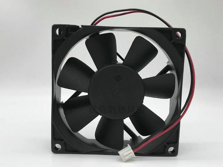 ADDA AD0824HX-A70GL 24V 0.16A 8025 8CM 80mm 2-wire inverter cooling fan 2pin - Image 3 of 3