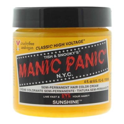 Manic Panic Sunshine Semipermanente Haarfarbe Creme 118 ml für Unisex