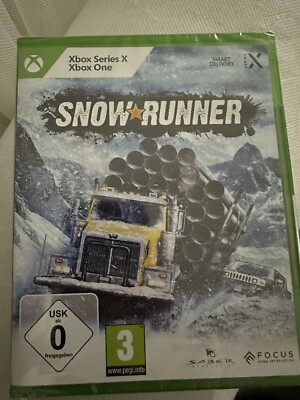 Microsoft XBOX One XBOne X XBSX Series X Spiel SnowRunner Snow Runner NEU NEW 55