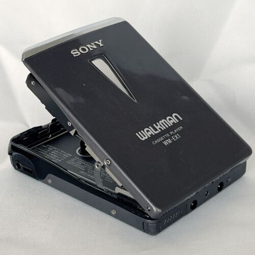 SONY WM-EX1 1994 Black Walkman VIntag Cassette Player Made in Japan Working - Picture 9 of 22