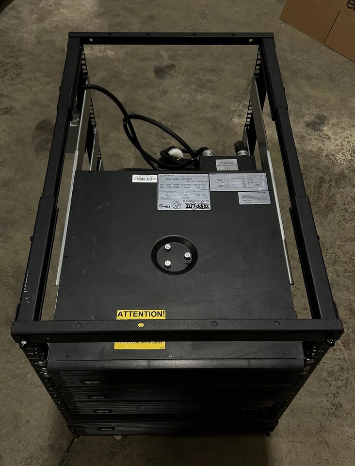 TRIPP-LITE Smart-Online SU6000XFMR2U, SU6000XFMR2U, BP192V12-3U Transformer/UPS - Image 4 of 4