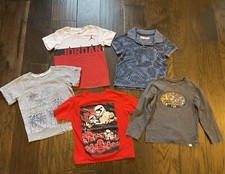 Boys shirts lot bundle size 5-6, EUC
