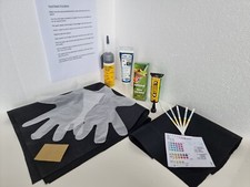 Butyl PVC Pond Liner Repair Kit. 30 - 75cm 2 adhesive,sandpaper gloves Test Kit