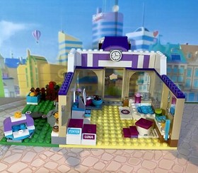Lego Friends Heartlake Puppy Daycare 41124 100% Complete Used