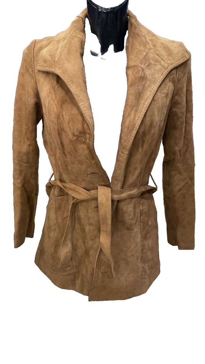 Giacca Di Cappotto In Renna Giacca In Renna Usato Donna Woman Tg