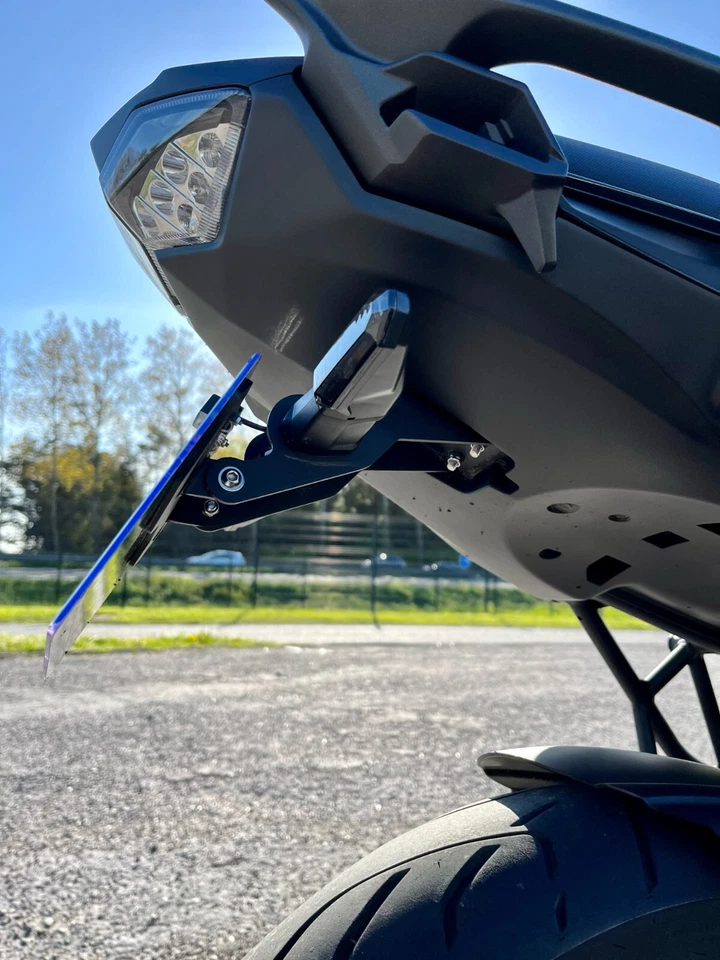 Soporte de matrícula Fender Eliminator para KAWASAKI Z1000SX Ninja ZX1000 2011-16 Foto 3 de 4