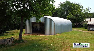 Steel Residential 30x42x15 Hotrod Car Lift Garage Prefab Metal Shop Building Kit