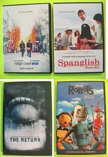 4 Digital Press Kit CD-ROM Promo Lot REIGN OVER ME SPANGLISH THE RETURN ROBOTS