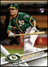  2017 Topps Update #US187 Jaycob Brugman RC