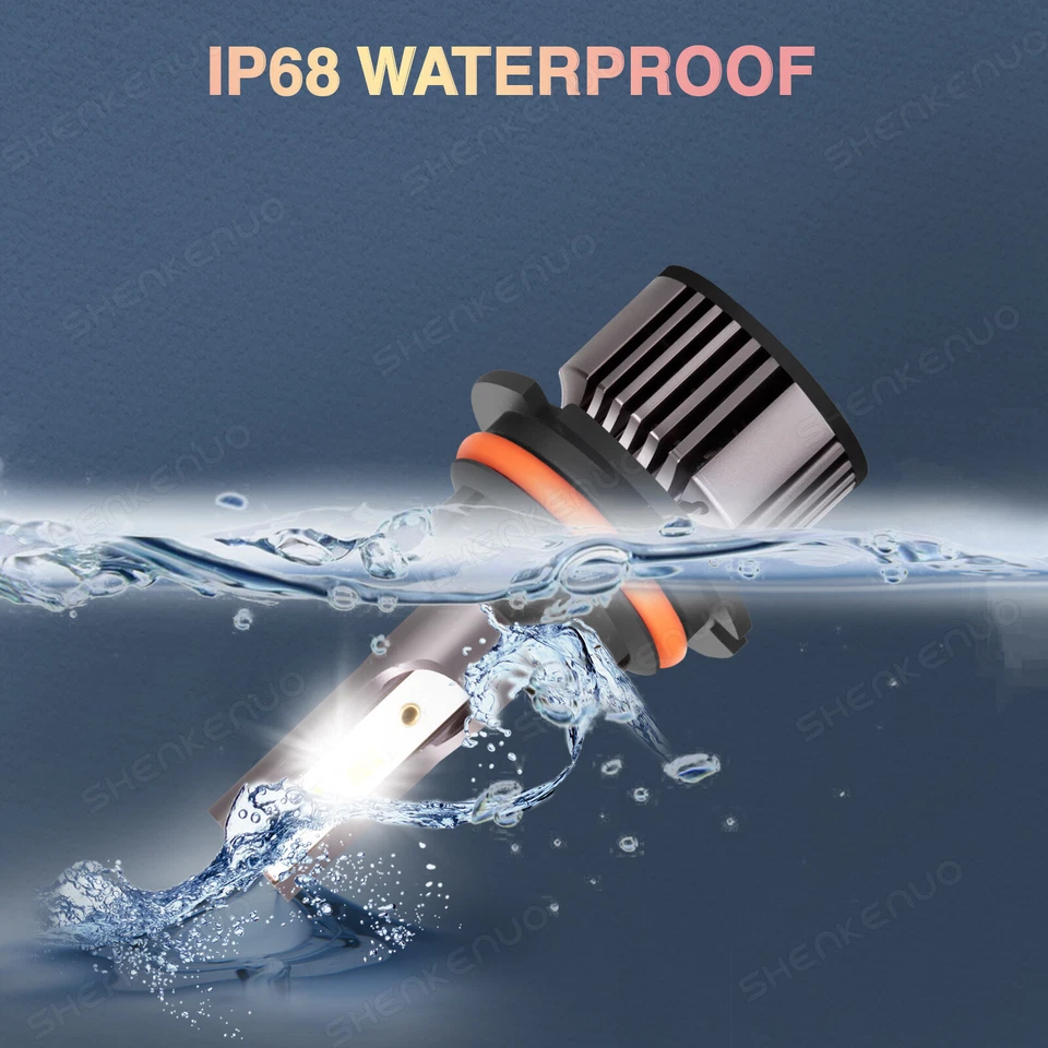 Kit de luces antiniebla LED para Mercury Mountaineer 2002-2006 4 piezas 9007 + 9145 Foto 4 de 4