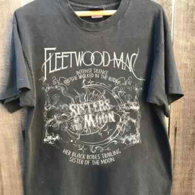 Fleetwood Mac 'In Concert' Official T-Shirt - Black, Unisex Sizing, High-Quality Cotton, Size XL - View #6