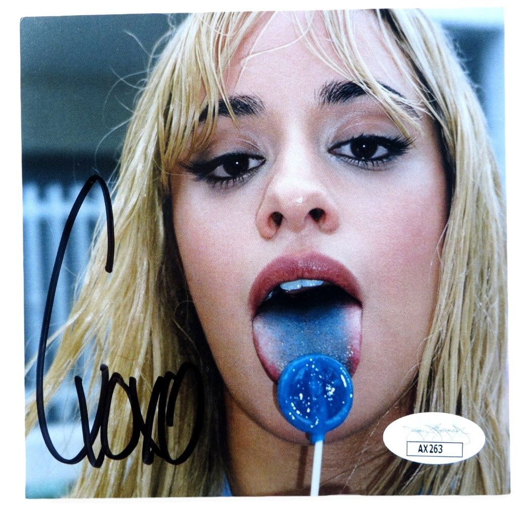 Camila Cabello C,XOXO サイン付き Camila Cabello Signed Autographed CD Insert C,XOXO Lollipop