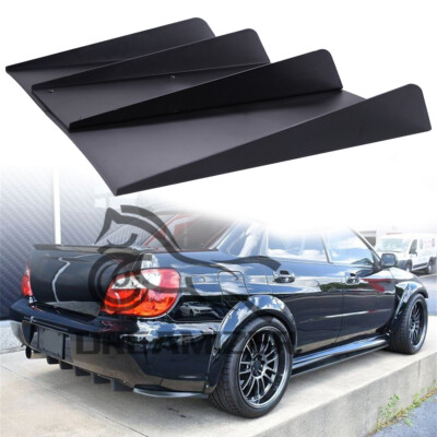 für Subaru Impreza WRX STI Sedan ABS Heck Diffusor Stoßstange Hinten Lackierbar