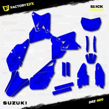 Code Blue Slick Graphics Kit fit Suzuki DRZ400SM Drz400s drz400 Supermoto DRZ
