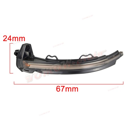 Smoked For Audi A4 S4 B9 2016 2017 2018-2019 Dynamic LED Turn Signal Light - 第 5/12 張圖片