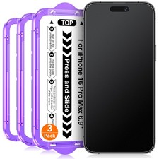 Ksleri 3 Pack for iPhone 16 Pro Max Matte 16 6.9",
