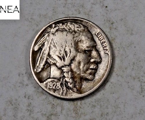 1928-S Buffalo Nickel ~ Extra Fine XF/EF ~ ZB807
