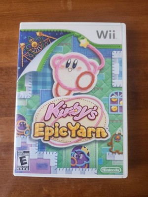 Used Kirby's Epic Yarn w/ Booklet (Nintendo Wii, 2010)