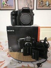 SONY A77ii MK2 BODY, VERY LOW 29k SHUTTER COUNT. With Charger Battery Box Faulty