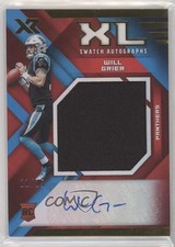2019 Panini XR Rookie XL Swatch Auto Red 11/25 Will Grier #RXL-3 Auto uk2