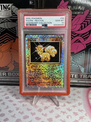 PSA 10 Vulpix 98/110 Reverse Holo 2002 Legendary Collection