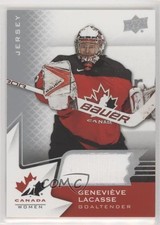 2020 Upper Deck Team Canada Juniors Women's WC Jerseys Genevieve Lacasse #46 2d8