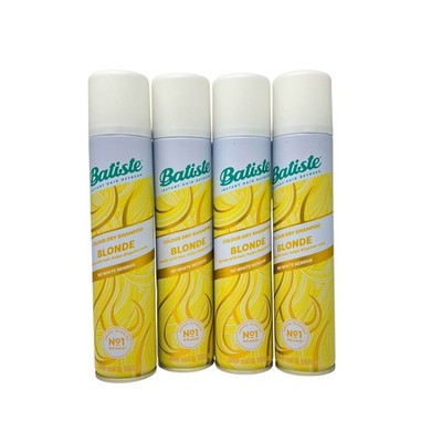 Batiste Dry Shampoo Blonde 6.73 Ounce (199ml) , Pack of 4