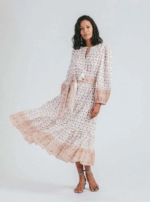 Cleobella Blakely NWOT Midi Dress Bohemian Size Large