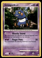 Croagunk 78/123 Common Mysterious Treasures Pokemon Lightly Played