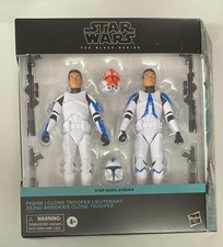 Star Wars Black Series  Phase 1 Lieutenant & 332nd Ahsoka   s Clone Trooper 2-Pack