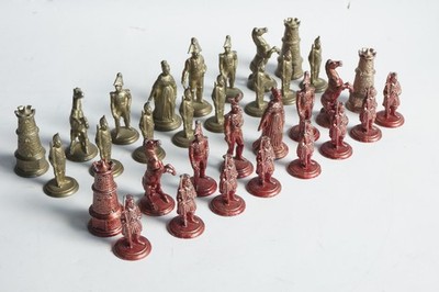 Napoleonic Metal Chess Set (76779)