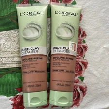 2~Loreal Paris Skin Expert Pure Clay Cleanser Removes Impurities 4.4 New Retired