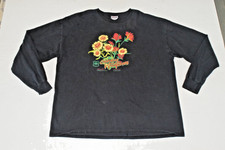 Vintage T-Shirt Hanes Size XL 90s Y2K US Forest Service Celebrating Wildflowers