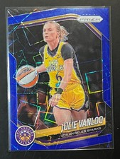 2025 Prizm WNBA #132 Julie Valoo - Blue Velocity - Los Angeles Sparks