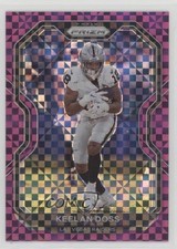 2020 Panini Prizm Purple Power Prizm 17/49 Keelan Doss #137 1p5