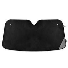 Black Car Windshield Sun Shade Foldable UV Ray Sun Visor Protector Sunshade t...