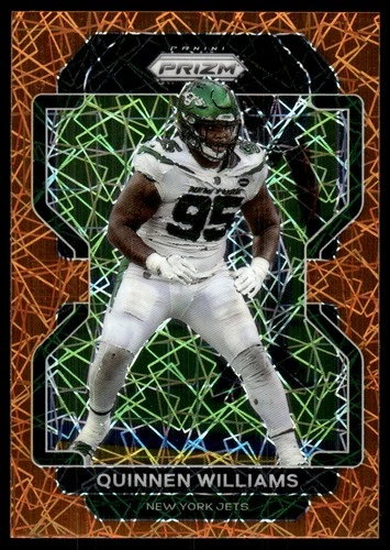 Quinnen Williams 2021 Panini Prizm #89 New York Jets SEE SCAN! FREE SHIPPING