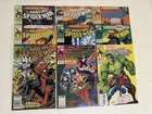 9 Lot Amazing Spider-Man #326-384 Marvel Comics 1989-93 Copper Age ASM VG/VF