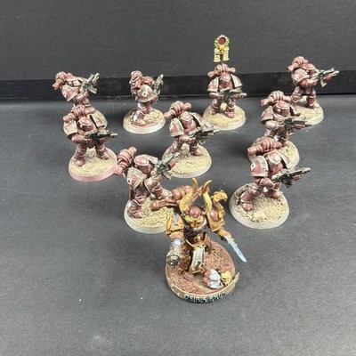 Warhammer 40K Chaos Thousand Sons Rubric Marines Custom C X10 Painted