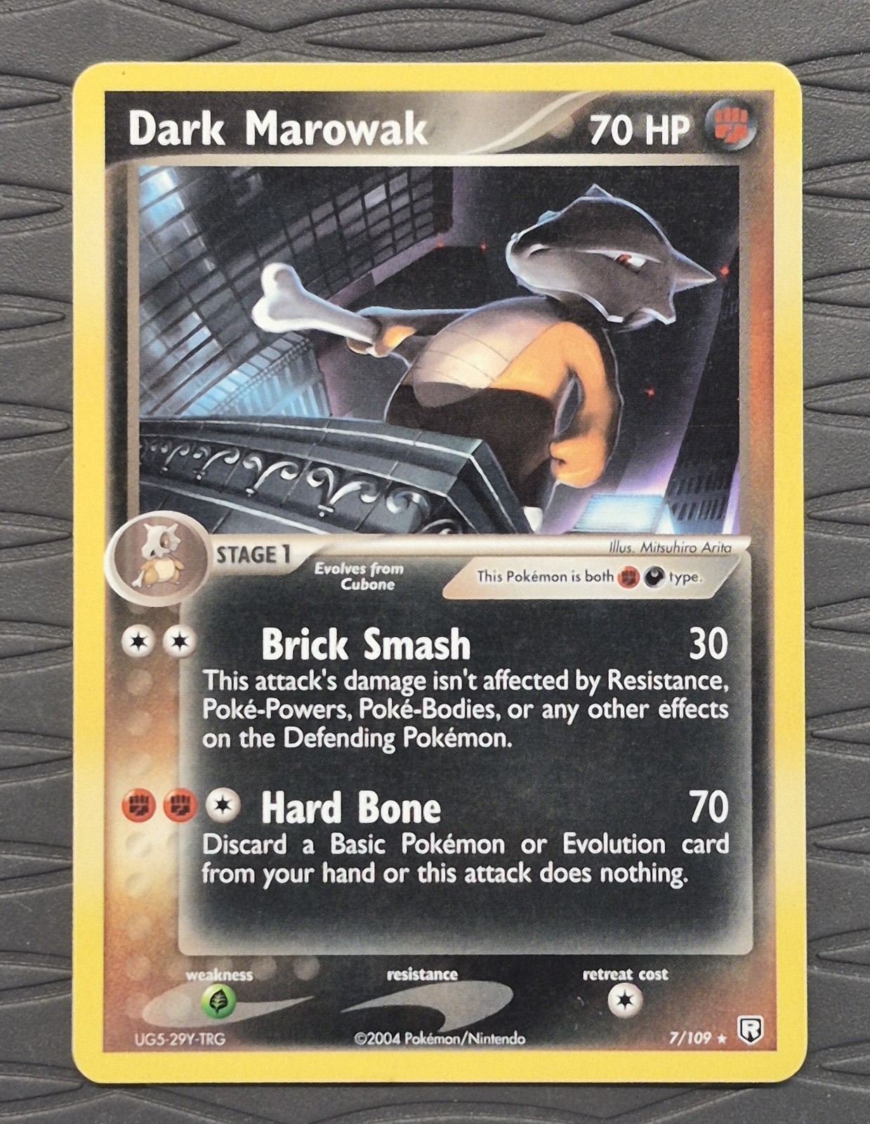 Dark Marowak 7/109 Non-Holo Team Rocket Returns Pokemon Card NM