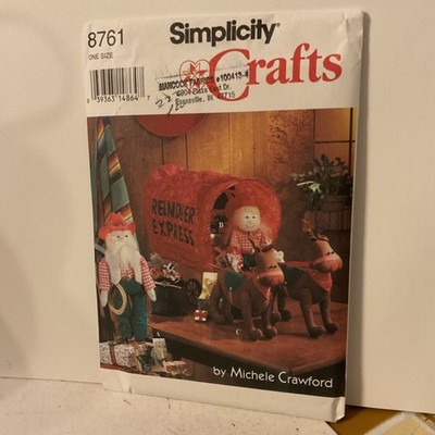 Simplicity McCall's Butterick Vintage Doll Animal Toy Sewing Patterns Lot of 5