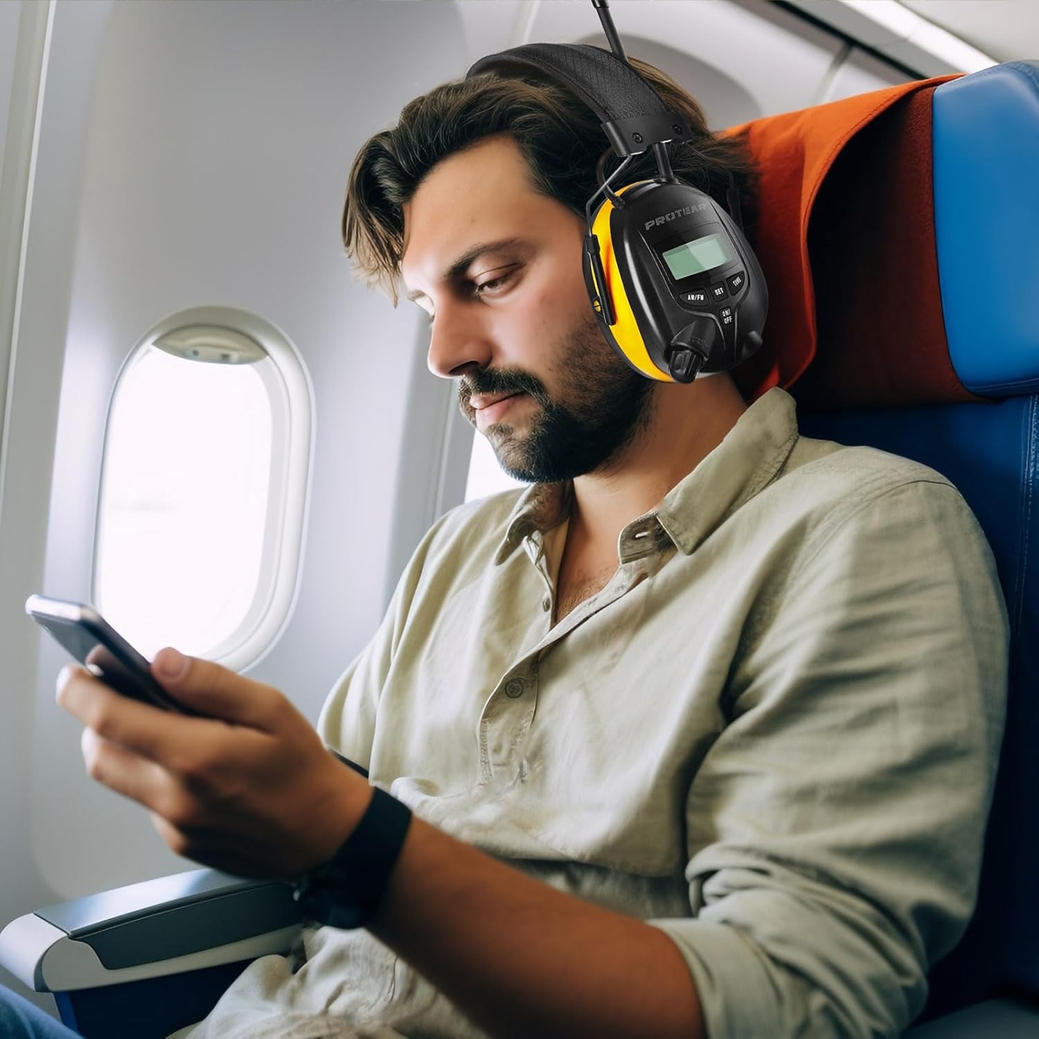 AM/FM Radio 7.56 x 5.83 x 4.17 inches, 2aa Battery,am/Fm Radio,yellow 