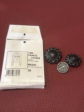 Authentic Chanel Buttons And Fabric Swatch For 16B RARE