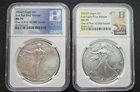 🔥2024(P)+2025(P) Silver Eagle 8th ERA PRIVY Set NGC MS70 1st 50,000🔥