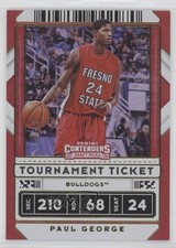 2020 Panini Contenders Draft Picks Tournament Ticket 30/49 Paul George #19 u4w