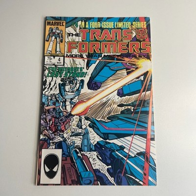 The Transformers #4 - Marvel Comics - 1984