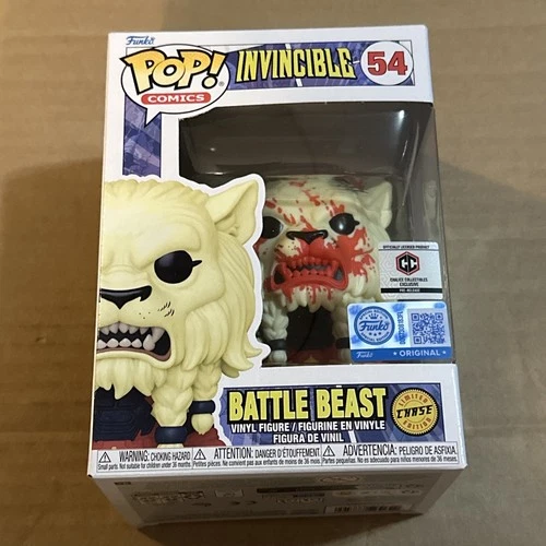 Funko POP! Invincible Battle Beast #54 Chalice CHASE Pre-release W/ Protector